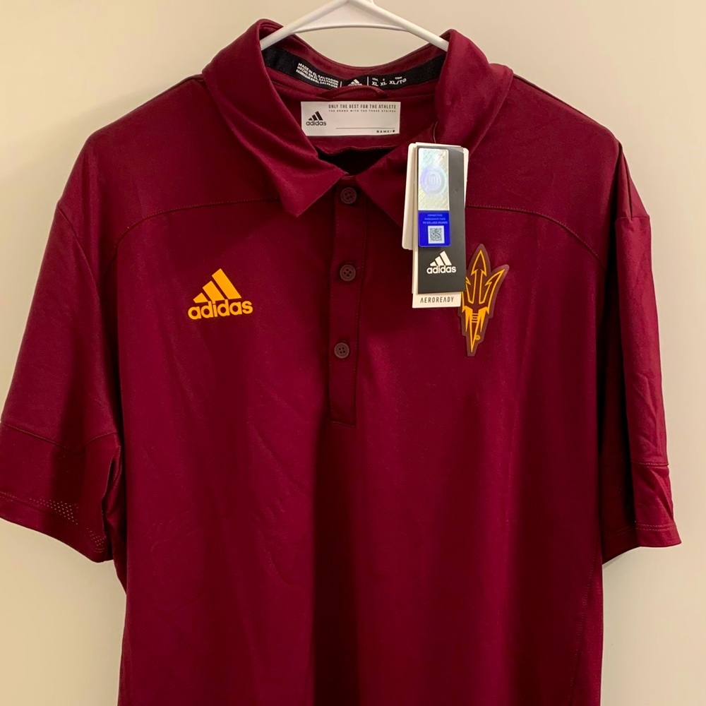 Arizona State University (ASU) Adidas Athletic Polo